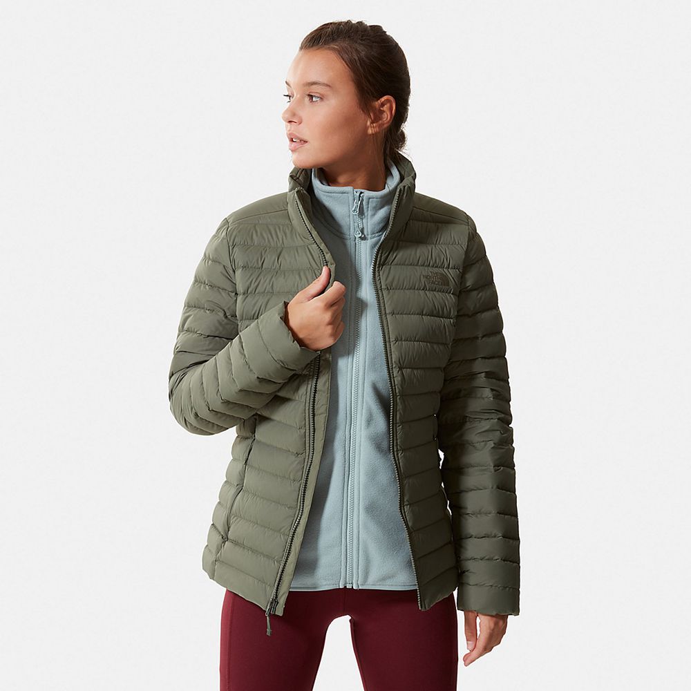 The North Face Winter Jacket Womens Australia - The North Face Stretch Green Hiking (YIU-842305)